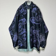 Gianni Versace camicia donna patterned shirt, baroque, size US6 (S) U279