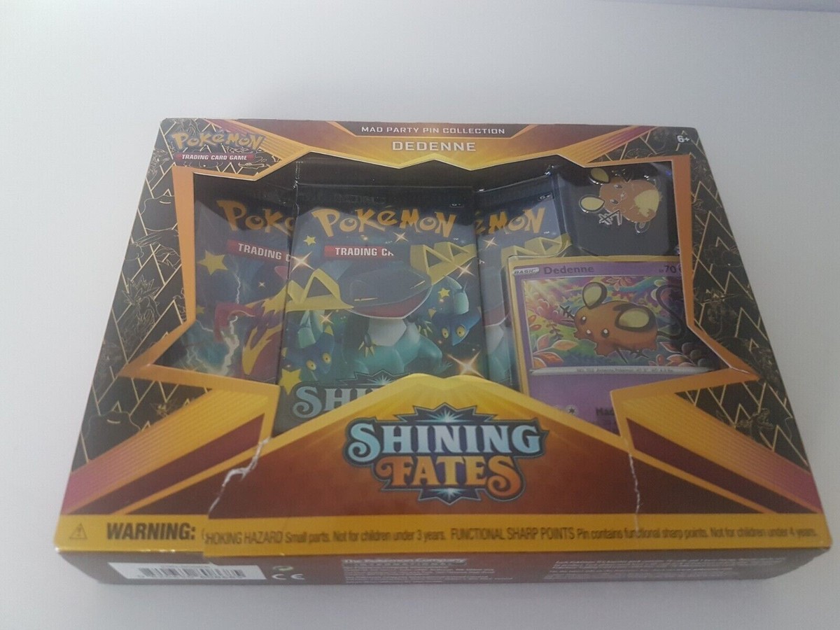 pokemon trading card game shining fates mad party pin collection Pokmon TCG: Toys & Games Share a spot of tea with these four Pokemon Pokemon Shining Fates Mad Party