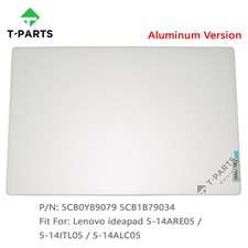 New for Lenovo ideapad 5-14ARE05 5-14ITL05 LCD Back Cover Rear Lid Silver Alumin