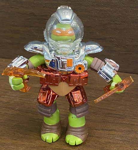 Teenage Mutant Ninja Turtles Metal Mutants Fugitoid Leo Raph Don — Nickelodeon - Picture 8 of 19