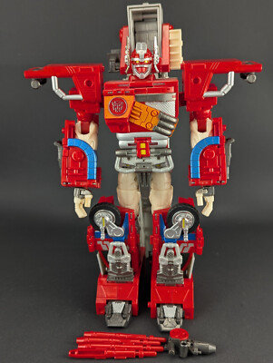 Transformers Car Robots Fire Convoy complete READ Takara RID 2001