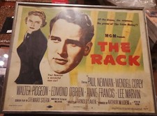 The Rack, Movie 11x14 with Vintage Silver Frame.