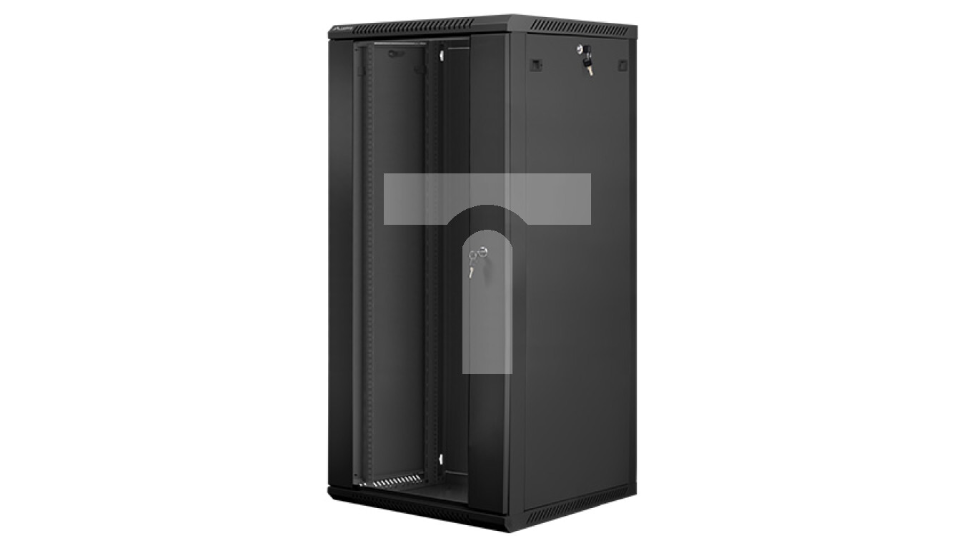 Hanging server cabinet 19 27U 600x600 black LANBERG /to be assembled/ WF0 /T2UK