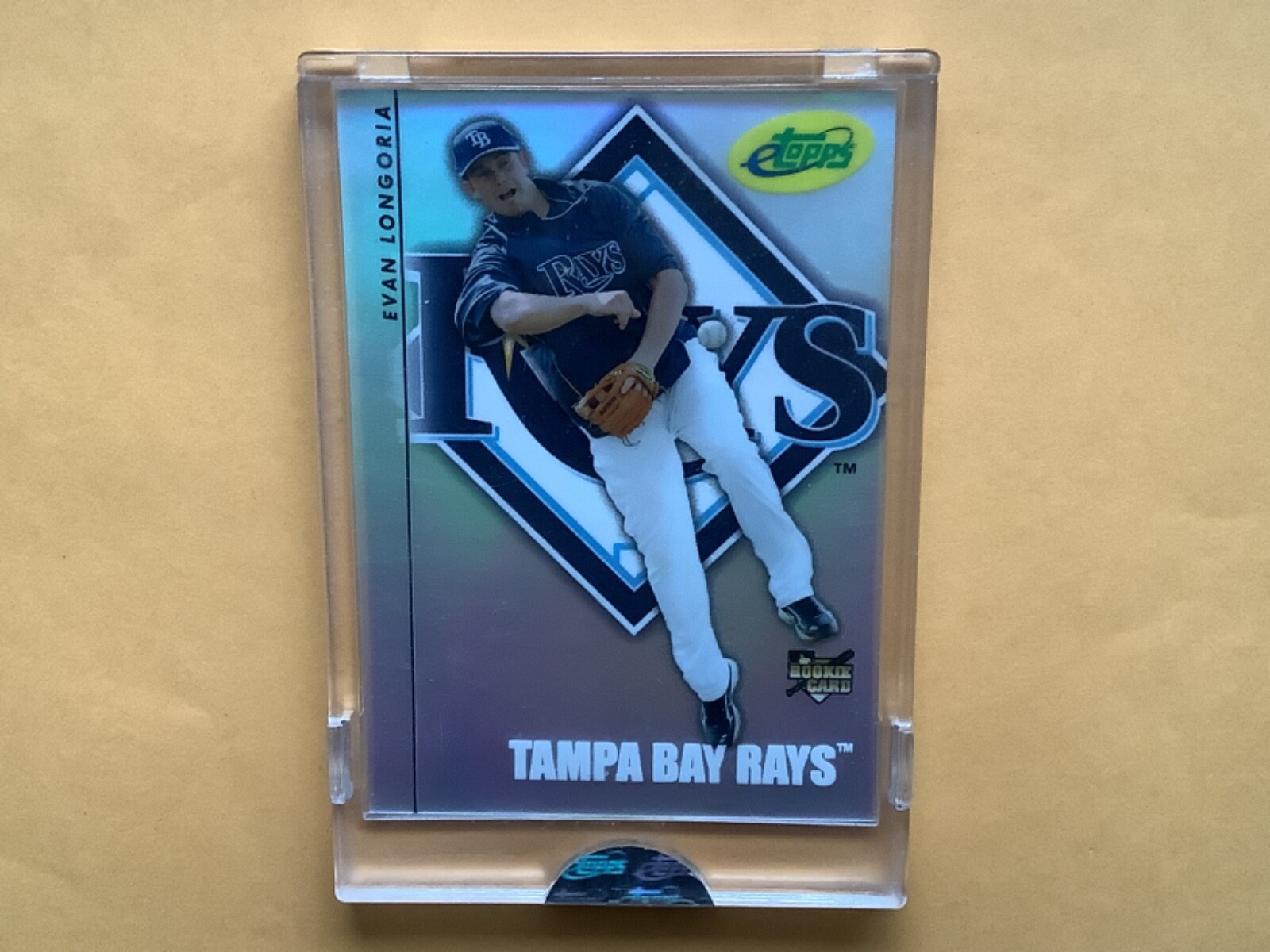 2008 Evan Longoria eTopps #30    Rare numbered  #1486/ 1499 Rookie