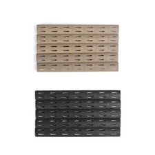 5PCS Hand Protector Rail Covers Panel Kits for M-Lok Keymod Rail Snap-in