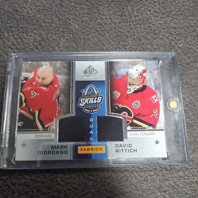 2020-21 Upper Deck SP Game Used - 2020 NHL All-Star Skills Fabrics Dualk