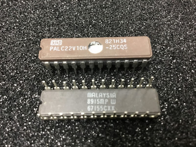 (1 PC)   MMI   PALC22V10H25CQS   EPLD, Programmable Array Logic, 24 Pin, CERDIP