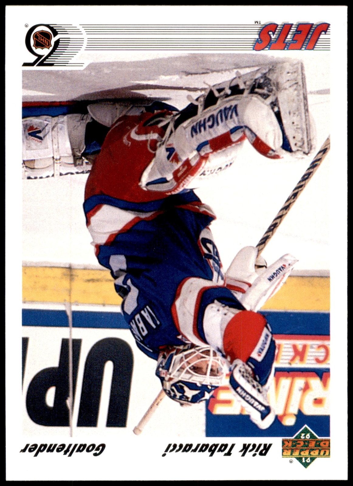 Rick Tabaracci #339b 1991-92 Upper Deck