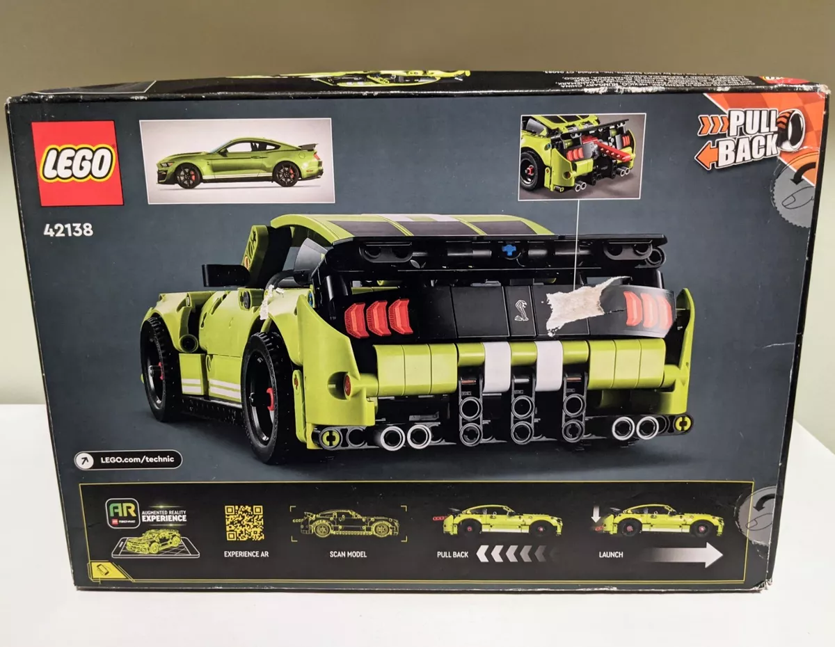 LEGO Technic 42138 Ford Mustang Shelby GT500 detailed building review 