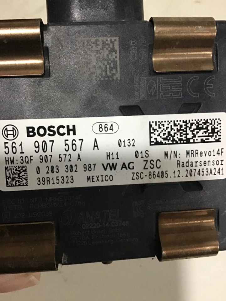 2020 2021 2022 VOLKSWAGEN PASSAT CRUISE CONTROL DISTANCE SENSOR OEM A93 15418 Foto 3 de 3