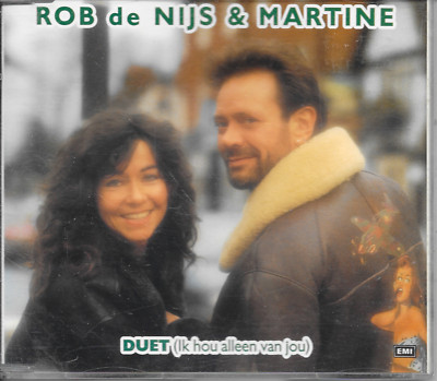 ROB DE NIJS & MARTINE - Duet (Ik Hou Alleen Van Jou) CD SINGLE 3TR Pop EMI 1989