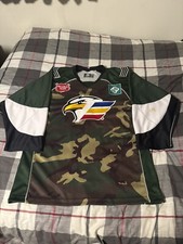 OT Sports Colorado Eagles Kurtis Dulle Camo Hockey Jersey Size 54 CHL