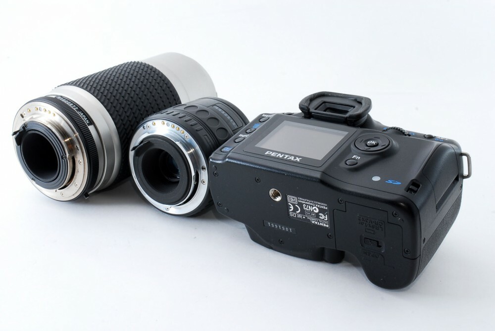 PENTAX ist DS 6.1MP 35-80/100-300mm Lens Set [Exc+++] w/Box,2GB SD