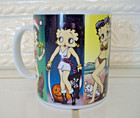 Collectible Vintage Betty Boop Coffee Mug "Thru the Year" Ceramic  1998 — photo 1