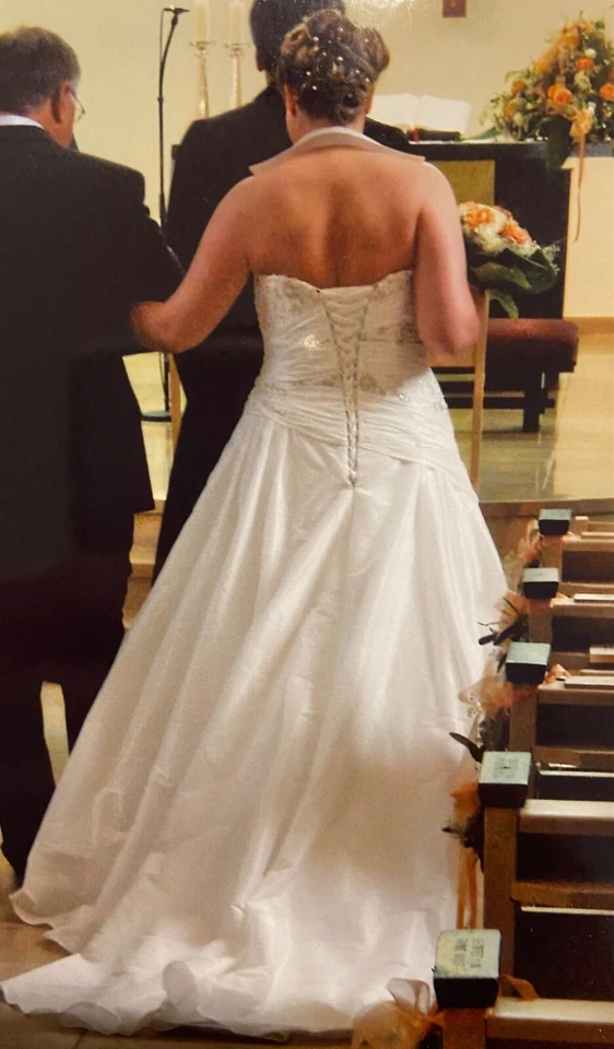 Designerbrautkleid von Maggie Sottero, Modell Mylie, Gr. 46 / 18, ivory white - Bild 3 von 4