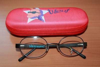 TITEUF - Optische Brillenfassung Kinder - Blau Ti MM032 C02