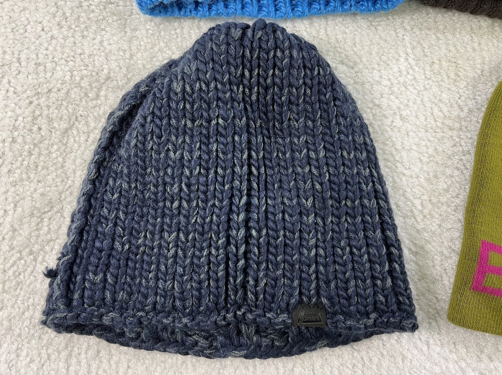 burton snowboard winter beanie pompom cozy knit 