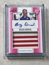 2018 Leaf Perfect Game Bryce Osmond PW Patch Auto SP Pink /5 #PA-BO1 OSU