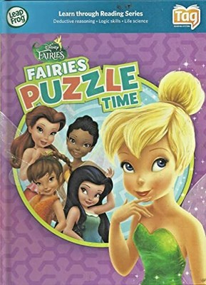 Tag Book, Fairies Puzzle Time, Leap Frog