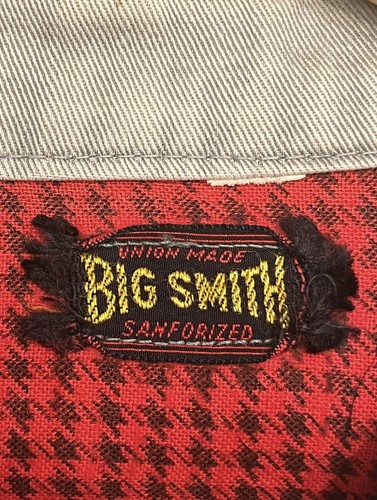 VINTAGE 1940s FLANNEL LINED ALLIS-CHALMERS COTTON JACKET BY BIG SMITH - Picture 5 of 5
