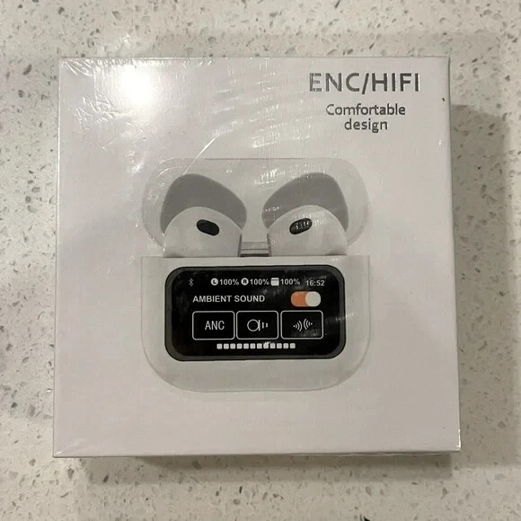 Premium ENC HIFI Bluetooth Earbuds with Comfortable Ergonomic Design