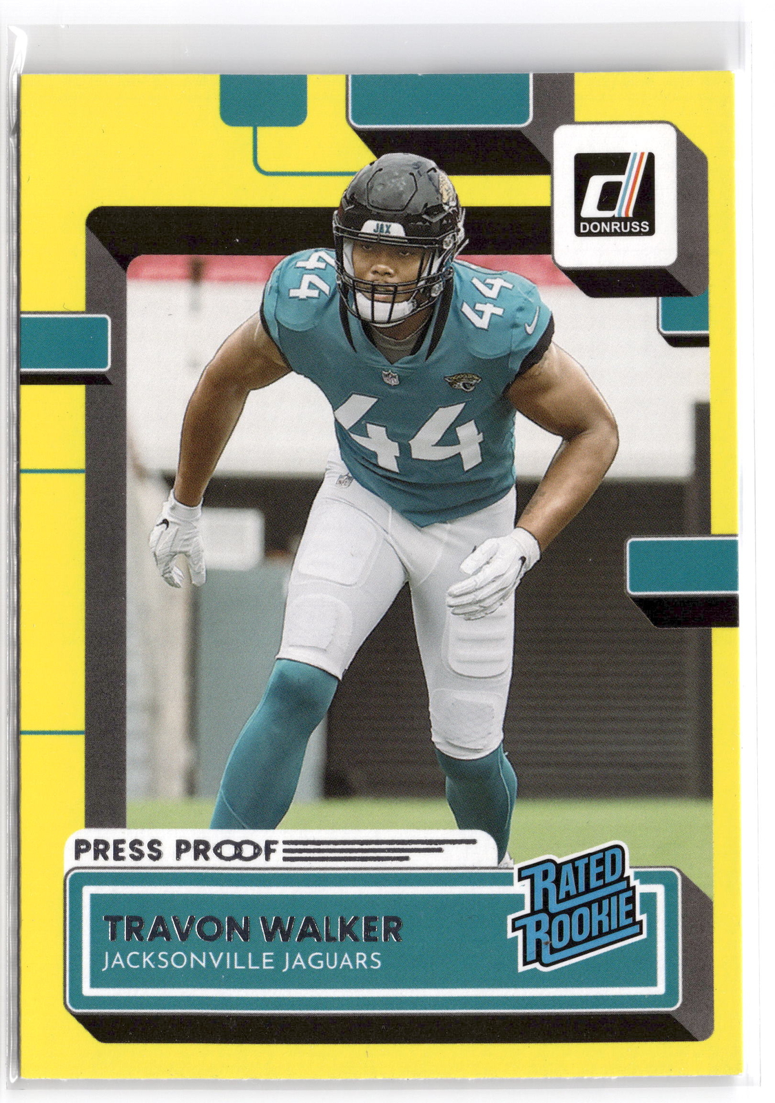 2022 Donruss #325 Travon Walker Premium Press Proof RC