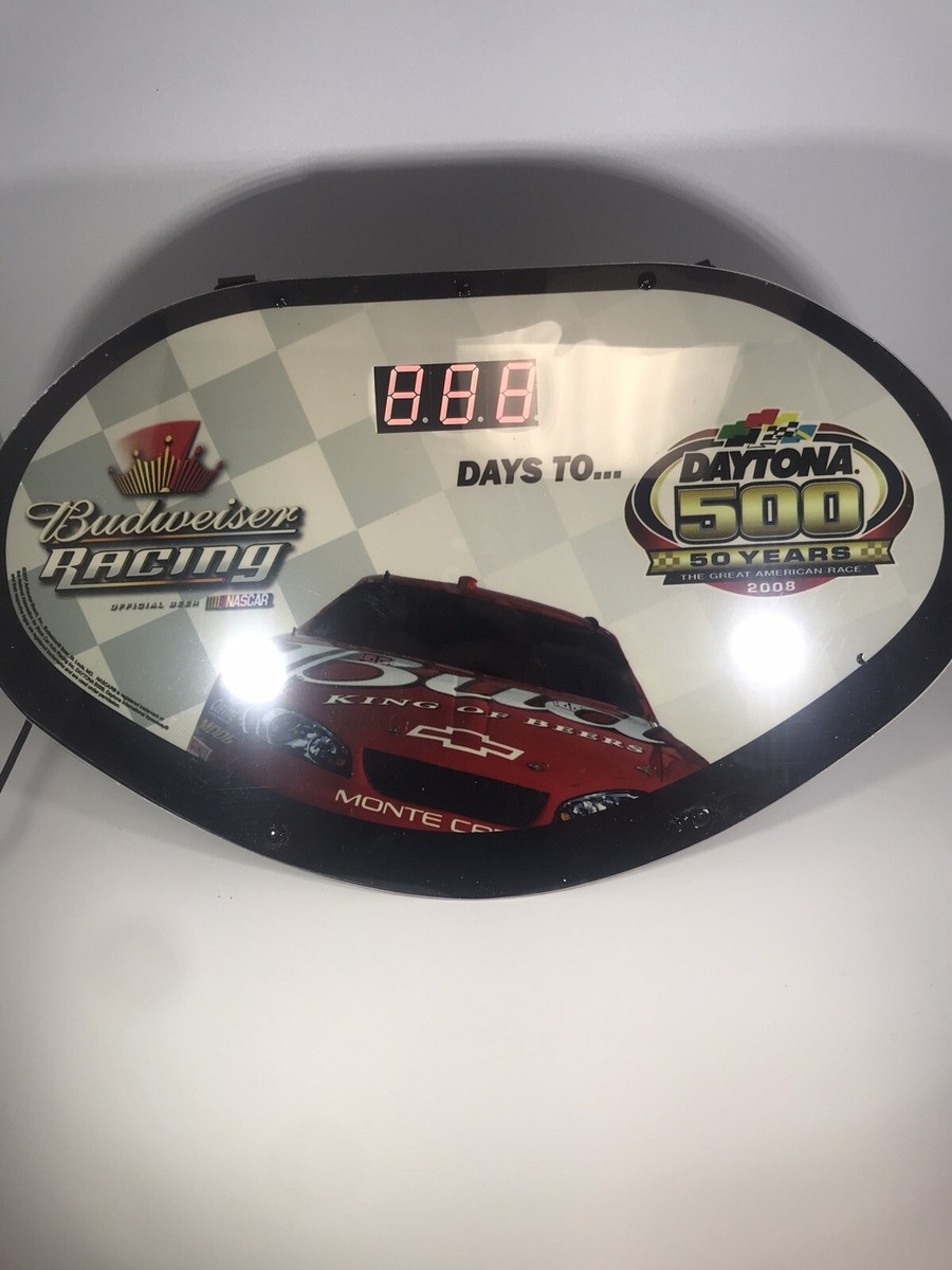 50th Anniversary Daytona 500 Count Down Clock Daytona 50th