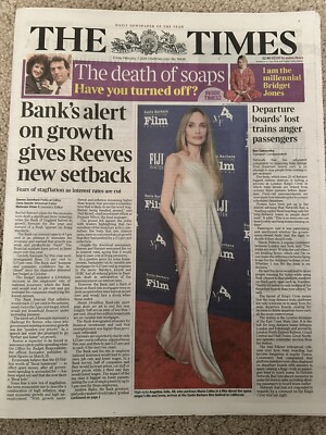 The Times 7. Februar 2025 02.07.25 Angelina Jolie als Maria Callas