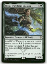 Nissa, Worldsoul Speaker #13 MTG Aetherdrift NM X1