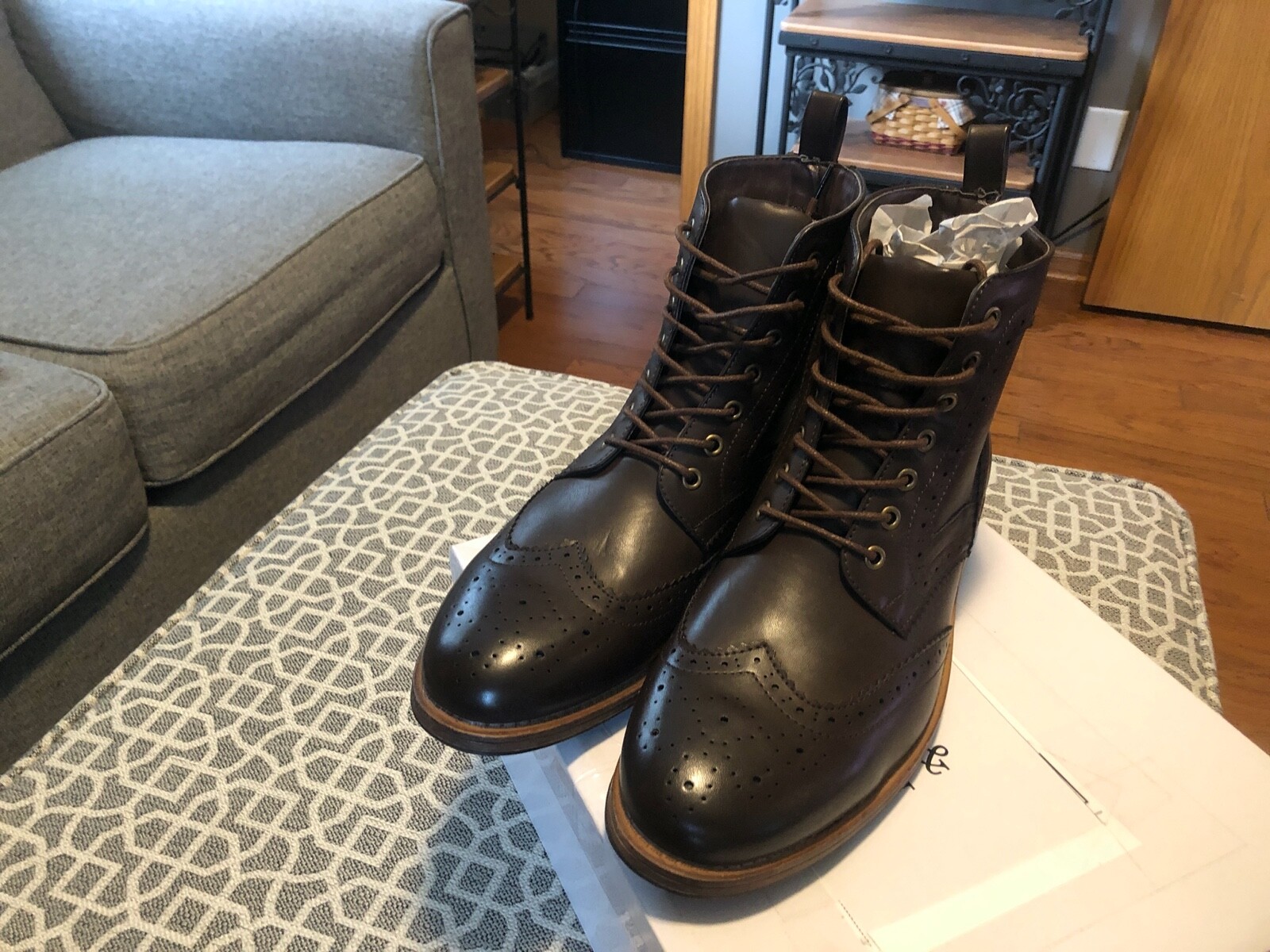 oak and rush duck boots