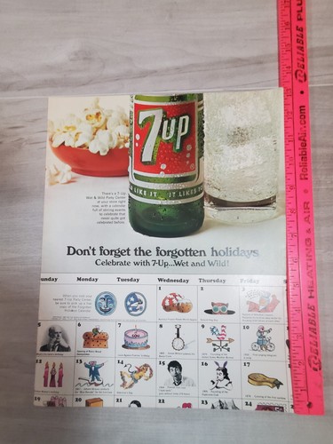 Pubblicità Lotterie Bevande Analcoliche Pepsi Coca Cola Owens Vetro Stampa Arte 1980 Pubblicità - Foto 11 di 12
