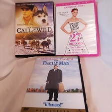 Family Man, 27 Dresses, Call Of The Wild 3 DVD'S