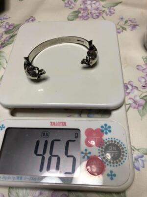 CRAZY PIG 2 skull bangle | eBay