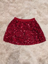Girls' Red Sequined Skirt in Size 6/6x by Cat  Jack