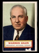 1956 Topps #2 Warren Giles