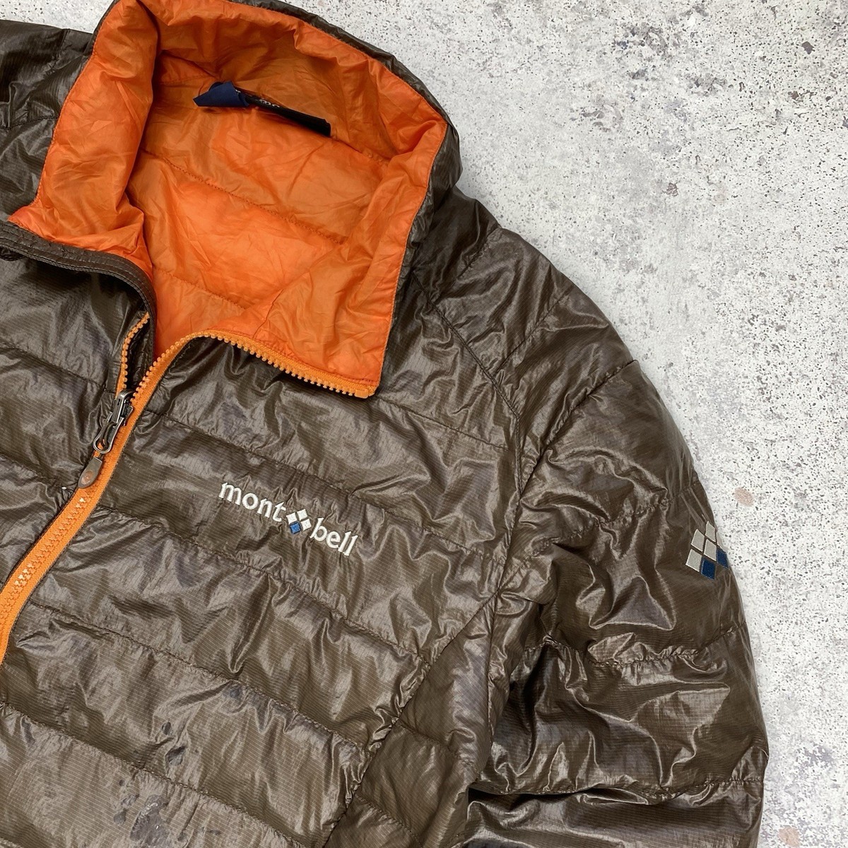 Montbell EX800 Goose Down Puffer Jacket Men S Brown