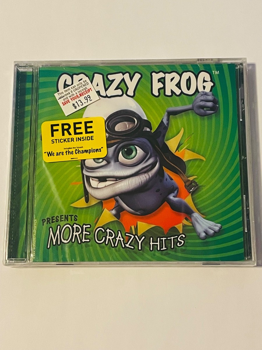 CRAZY FROG Presents More Crazy Hits CD Aug-2006 BRAND NEW