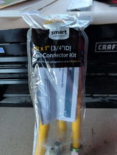 Smart Choice 4ft x 1" ID Gas Connector 215,000 BTUs Yellow