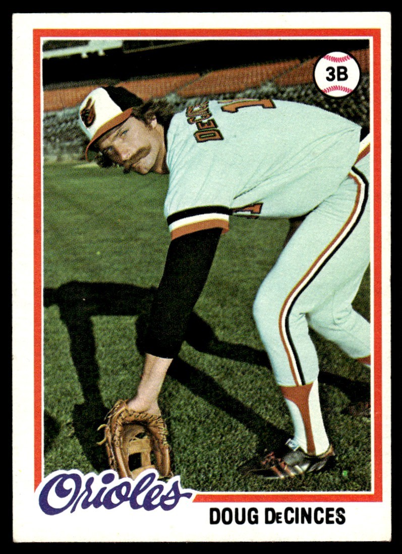 1978 Topps Doug DeCinces Baltimore Orioles #9