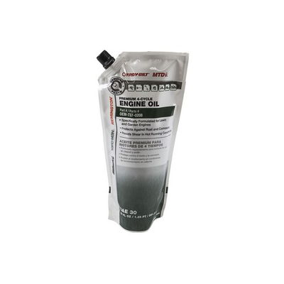 #ad #ad MTD OEM 737 0208 4 Cycle Lawnmower Engine Oil SAE 30 20oz Murray Troy Bilt Trail $21.95