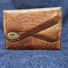 Vintage Crocodile Clutch