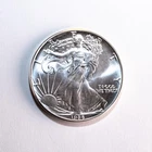 1986 Walking Liberty Silver Dollar 1 oz. Fine Silver 99.9% BU++ Condition