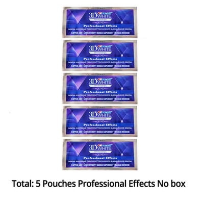 3D Weiß Zähne Whitestrips Luxe   Professionelle Bleaching-Streifen, 10/20 Behand