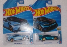 2026 Hot Wheels Ford Mustang GTD Super Treasure Hunt B case  And Regular Car