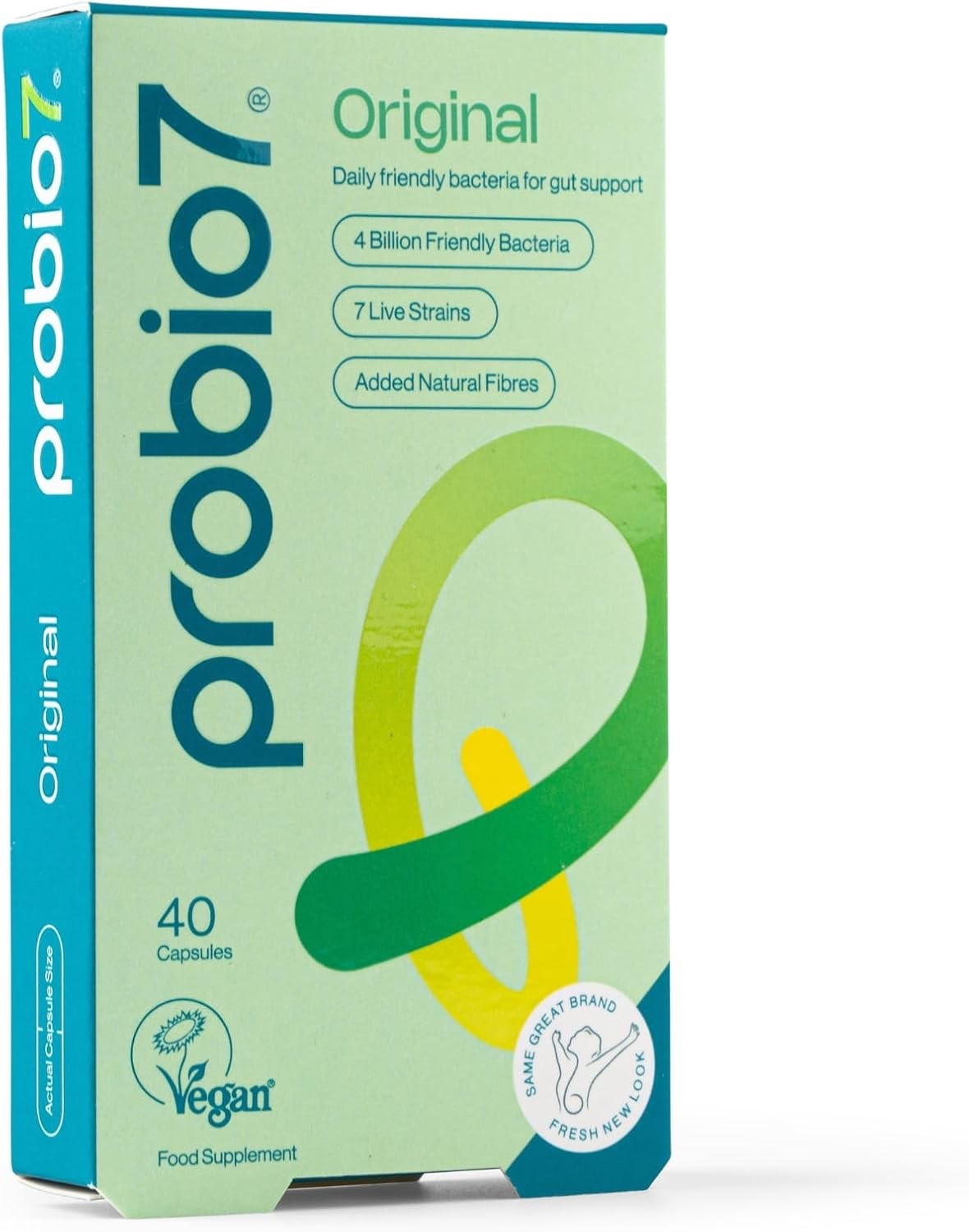 Probio7 Original | Vegan | 4 Billion Friendly Bacteria | 40 Capsules