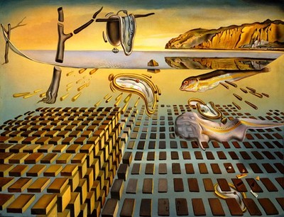 Salvador Dali: The Disintegration 22x30 Archival Quality Fine Art Print