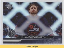 2023-24 Upper Deck Extended Series Silver Foil Laurent Brossoit #653 READ t4m