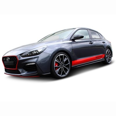 Hyundai i30N Fastback Seitenschweller ''Performance'' Dekor Folie Set D018 