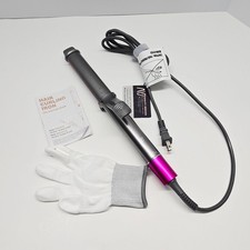 1 1/4 Inch Nycoba Curling Iron, Ceramic Tourmaline Coated Iron with Rapid Heat