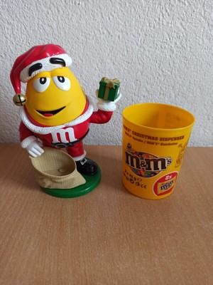 Vintage M&Ms Werbefigur Figur M&M - Höhe ca 15,5 cm Nussspender Getestet
